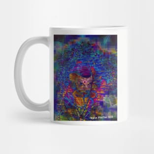 Abstract Alien Graffiti Design Mug